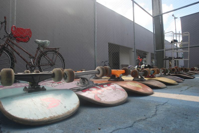 Café com skate no Céu das Artes