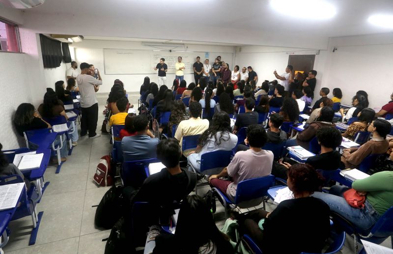 Retorno das aulas do cursinho municipal