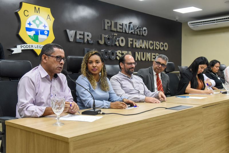 Audiência Pública no Auditório da Camara dos Vereadores