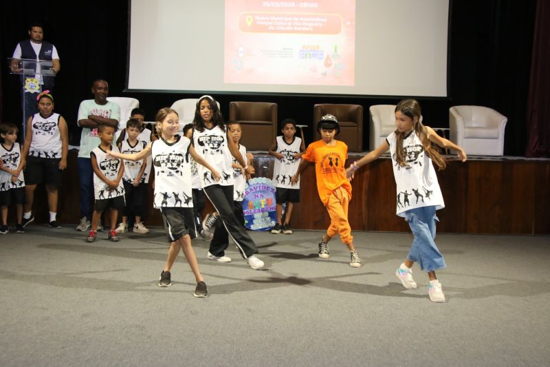 Fluxo com respeito campanha de prevenção no combate a gravidez precoce no Parque Cultural Maguary