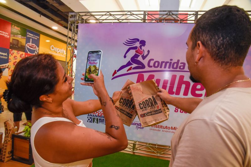 Entrega dos Kits da Corrida da Mulher