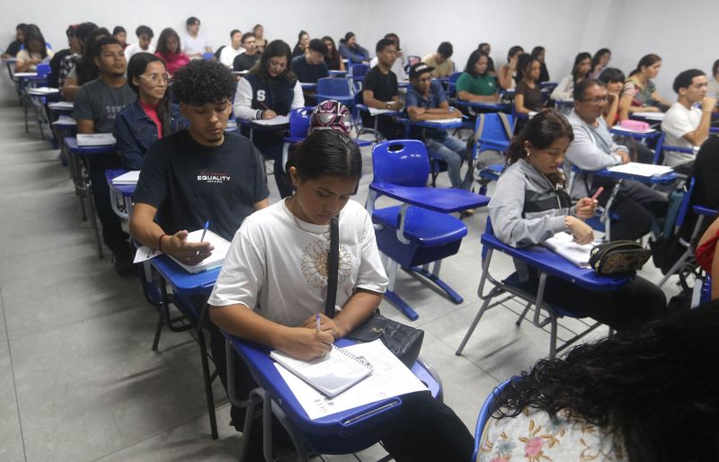 Inicio das aulas turma da noite