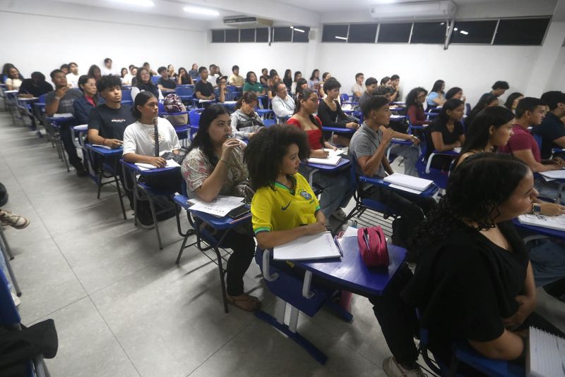 Inicio das aulas turma da noite