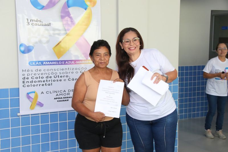 Março Lilás na UBS Deus e Amor