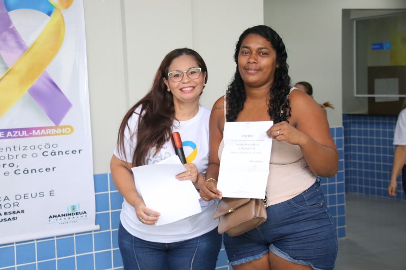 Março Lilás na UBS Deus e Amor