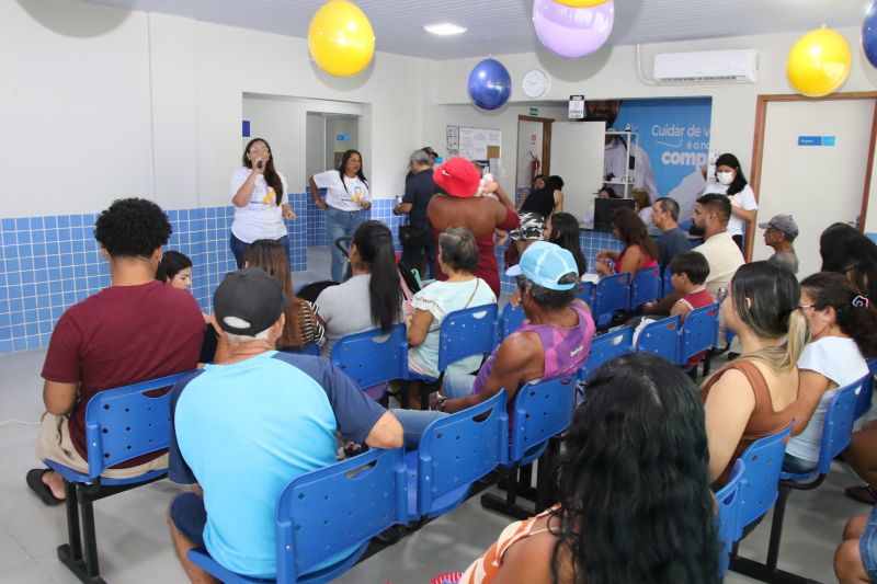 Março Lilás na UBS Deus e Amor