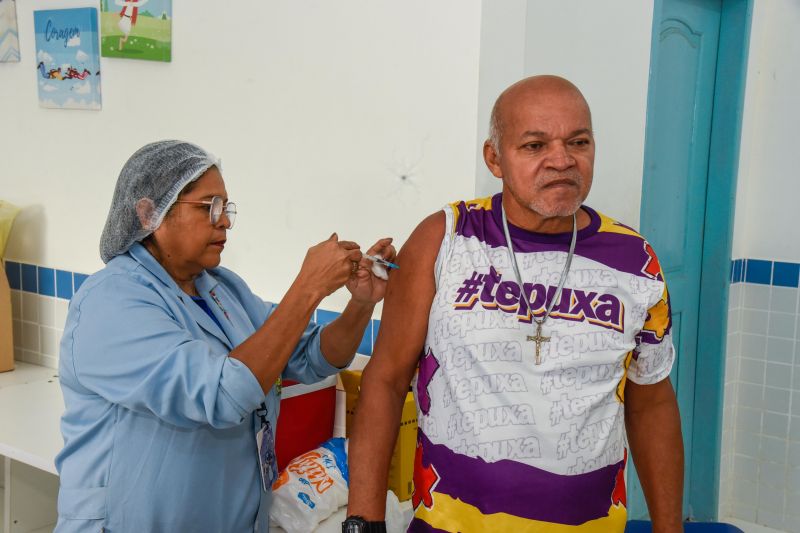 Encerramento da campanha de vacinação na EMEF João Paulo Il na Cidade Nova