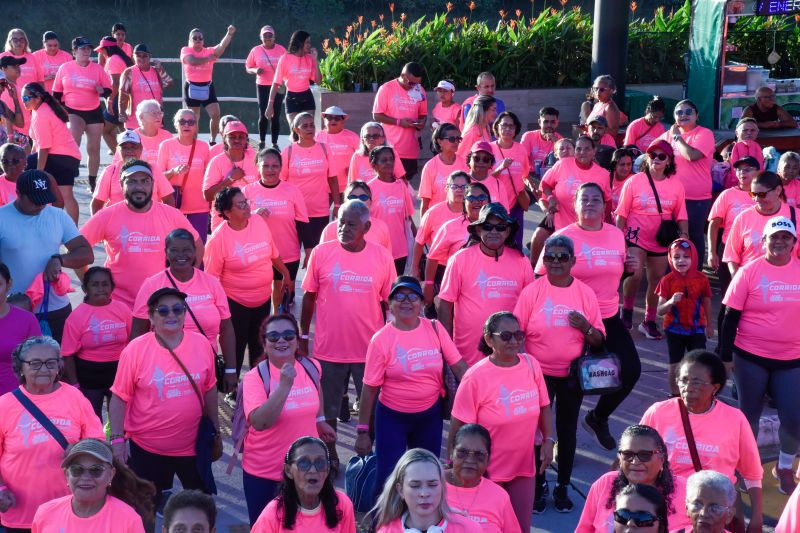 ll Corrida das Mulheres com usuários dos CRAS na Orla de Ananindeua
