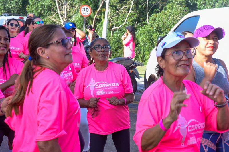 ll Corrida das Mulheres com usuários dos CRAS na Orla de Ananindeua