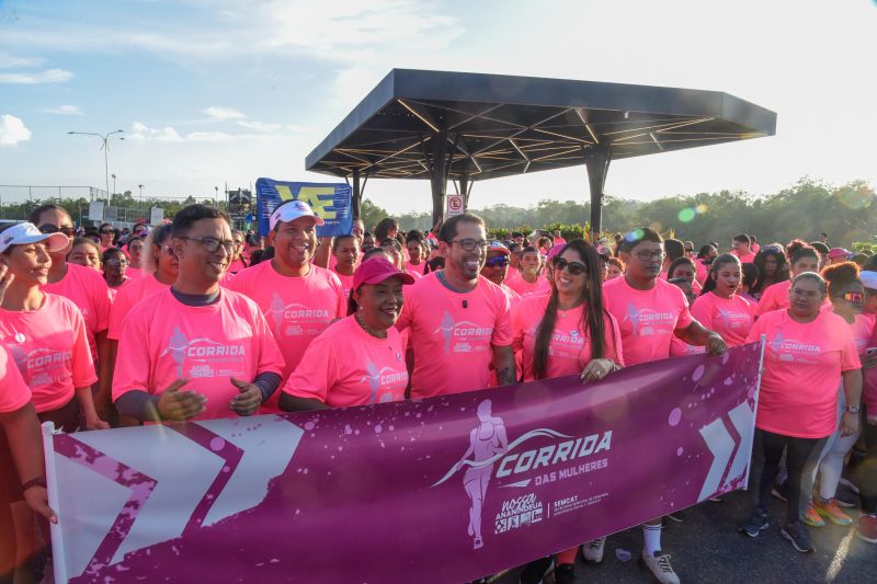 ll Corrida das Mulheres com usuários dos CRAS na Orla de Ananindeua