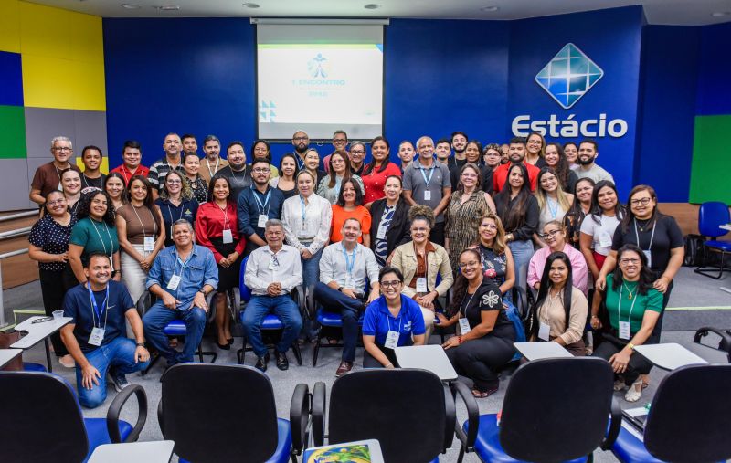 1º Encontro de Alinhamento de Pessoas no Auditório da Estácio