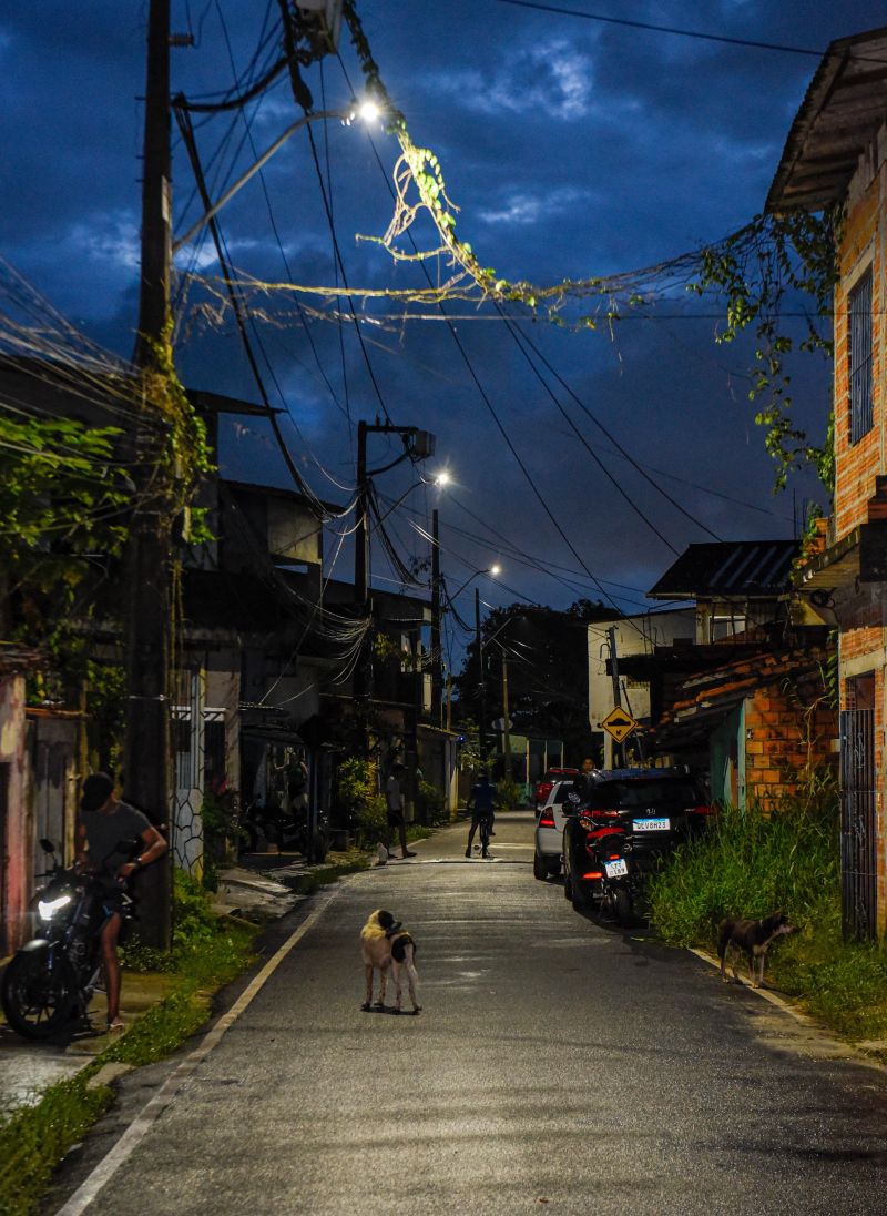 Inauguração de ruas pavimentadas,São Luis, São Lucas, Mário de Andrade, Campo de Queiroz e António Lemos no bairro de Águas Lindas