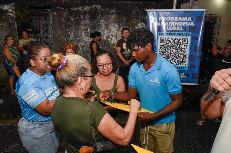 Entrega de Título de Propriedade na comunidade da Cacimba na Cidade Nova V