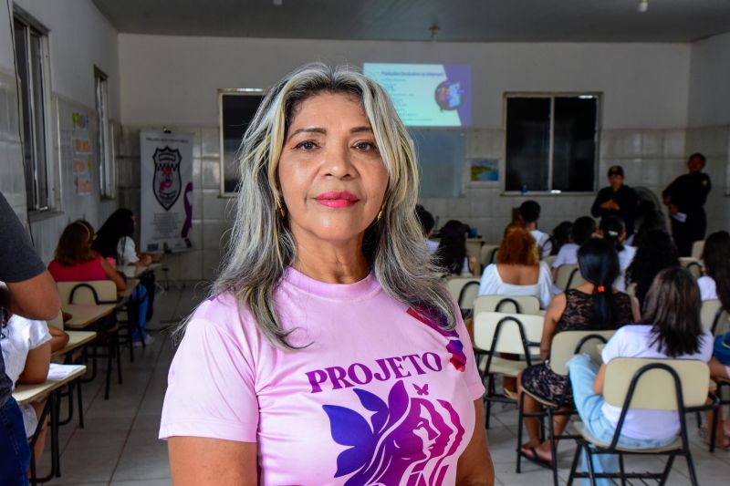 Palestra Maio Laranja na EMEF Neo no PAAR