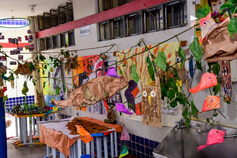 Roda de conversa com escritora Márcia Kambeba na CMREI Irmã Dulce em Águas Lindas