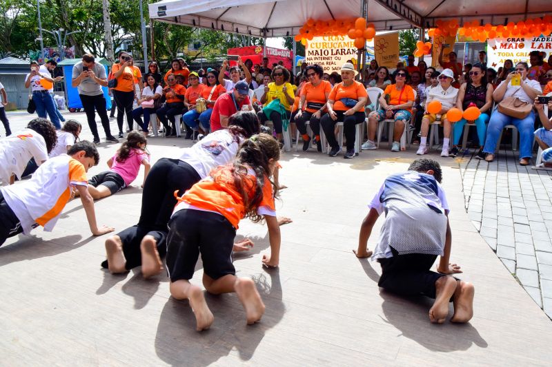 Ação Maio Laranja no complexo do Vlll