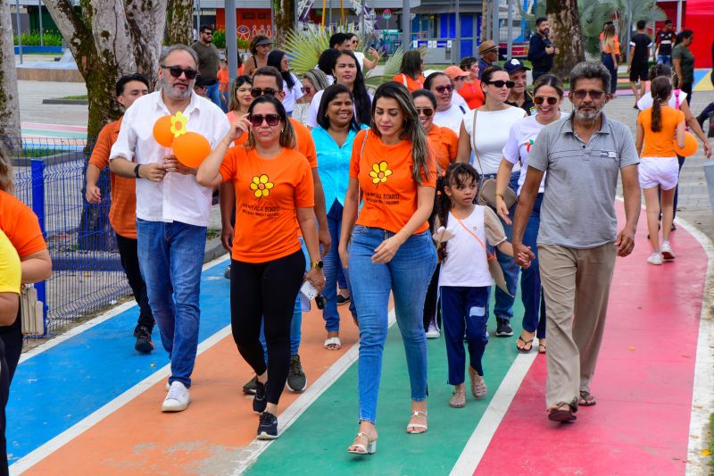 Ação Maio Laranja no complexo do Vlll