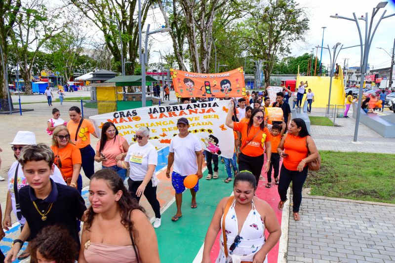Ação Maio Laranja no complexo do Vlll