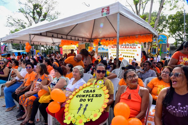 Ação Maio Laranja no complexo do Vlll