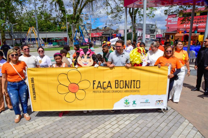 Ação Maio Laranja no complexo do Vlll