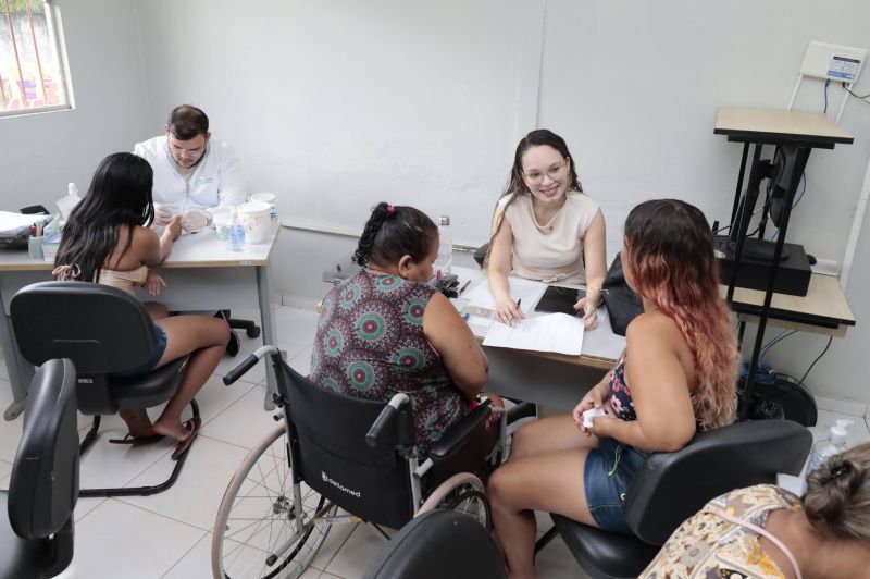 Ação Mulher no CRAS Santana do Aurá