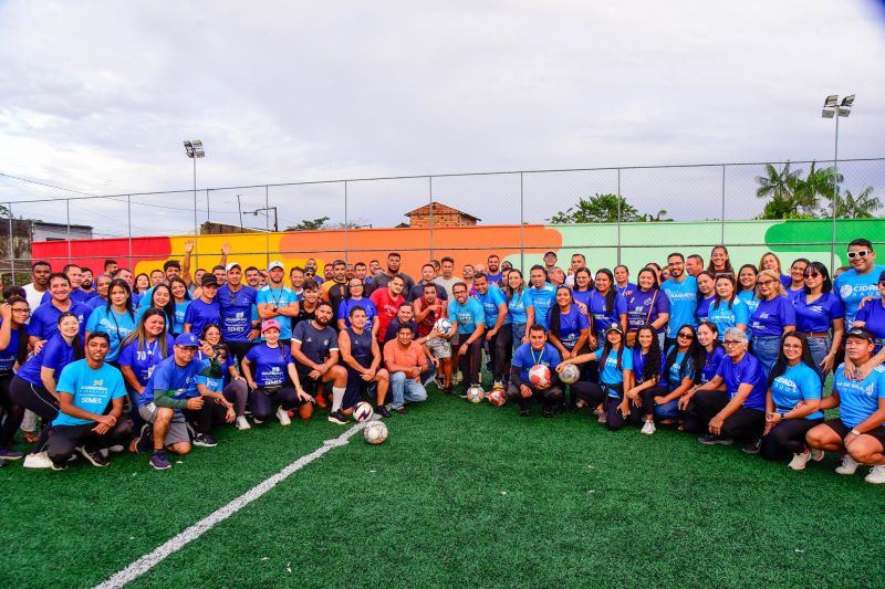 Entrega de material esportivos no Park Zona Sul