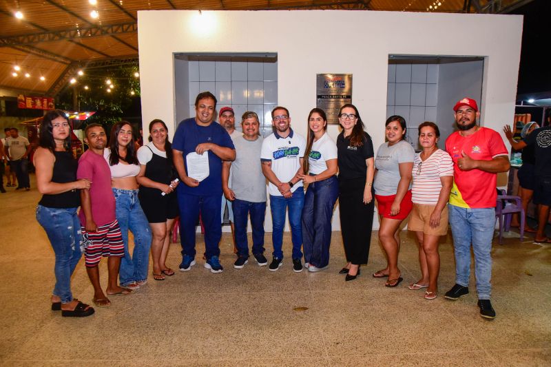 Inauguração da praça do conjunto Uirapuru no Icuí
