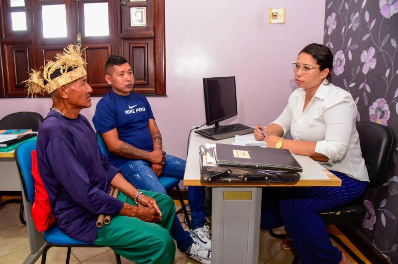 Ação com Warao no CRAS Daniel Reis