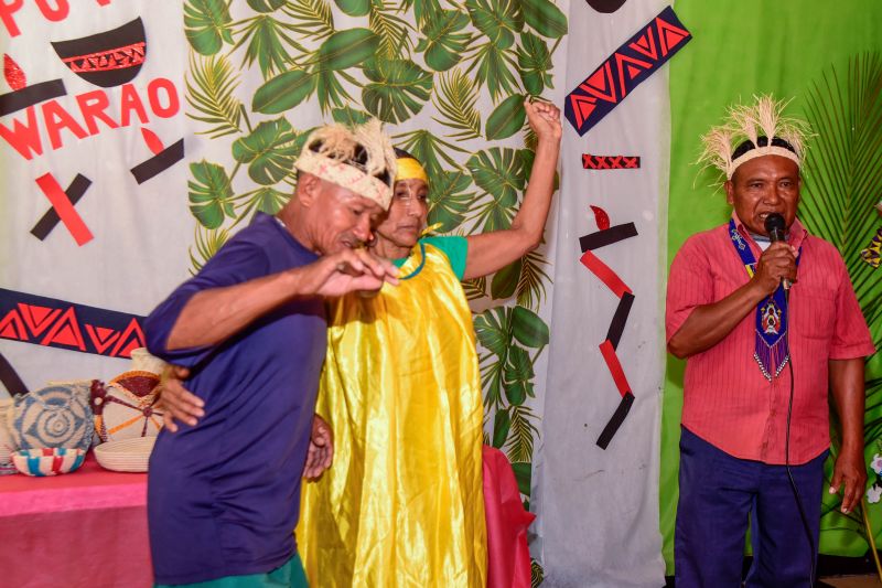 Ação com Warao no CRAS Daniel Reis