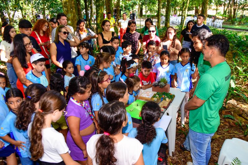 Semana do Meio Ambiente com ações de Educação Ambiental, no Bosque Marajoara no conjunto Julia Sefer
