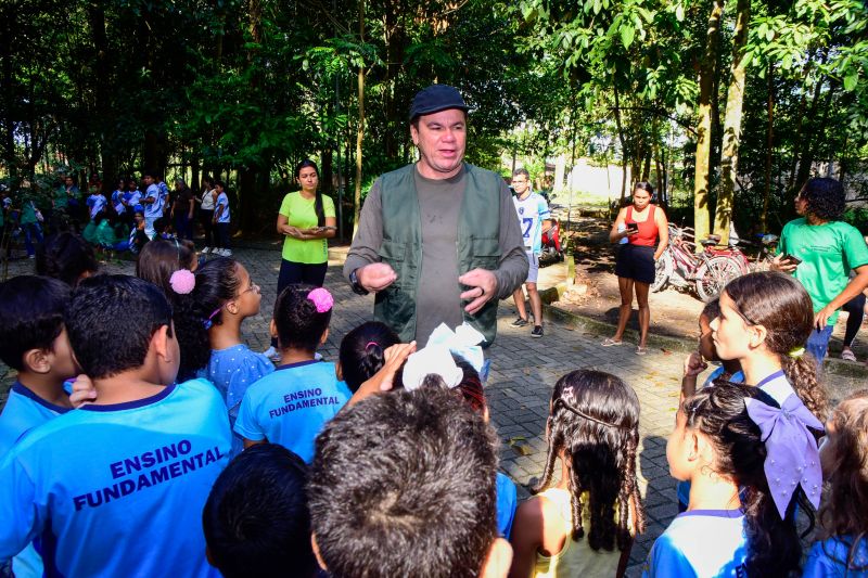 Semana do Meio Ambiente com ações de Educação Ambiental, no Bosque Marajoara no conjunto Julia Sefer
