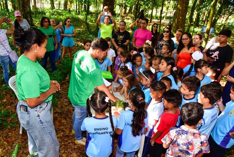 Semana do Meio Ambiente com ações de Educação Ambiental, no Bosque Marajoara no conjunto Julia Sefer
