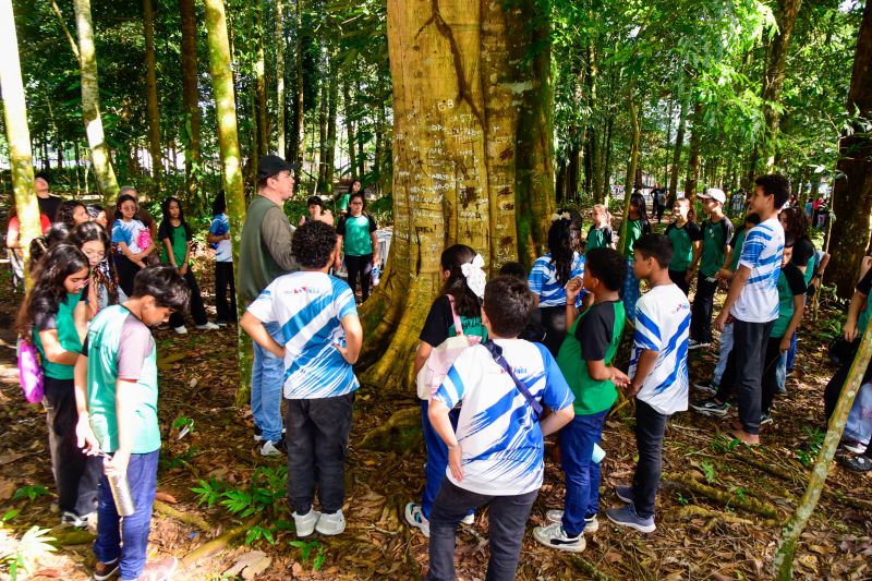 Semana do Meio Ambiente com ações de Educação Ambiental, no Bosque Marajoara no conjunto Julia Sefer
