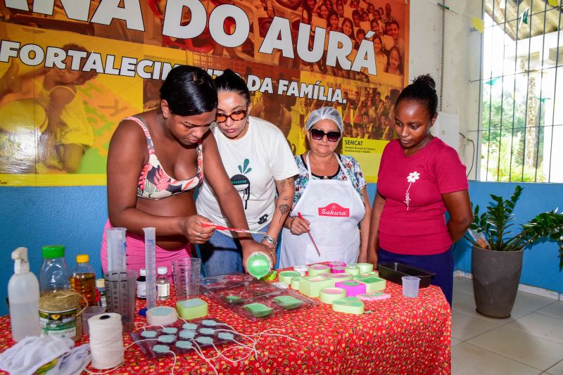 Oficina de Essência no CRAS Santana do Aurá