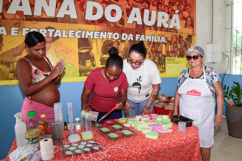 Oficina de Essência no CRAS Santana do Aurá