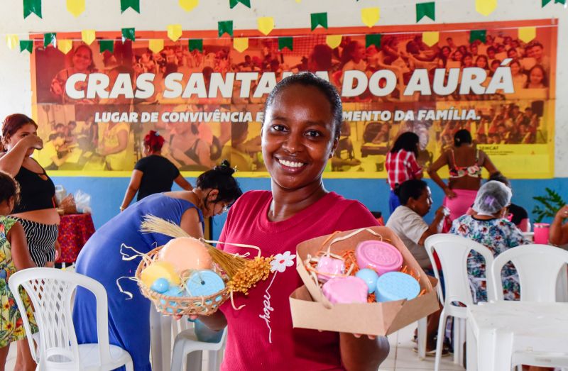 Oficina de Essência no CRAS Santana do Aurá