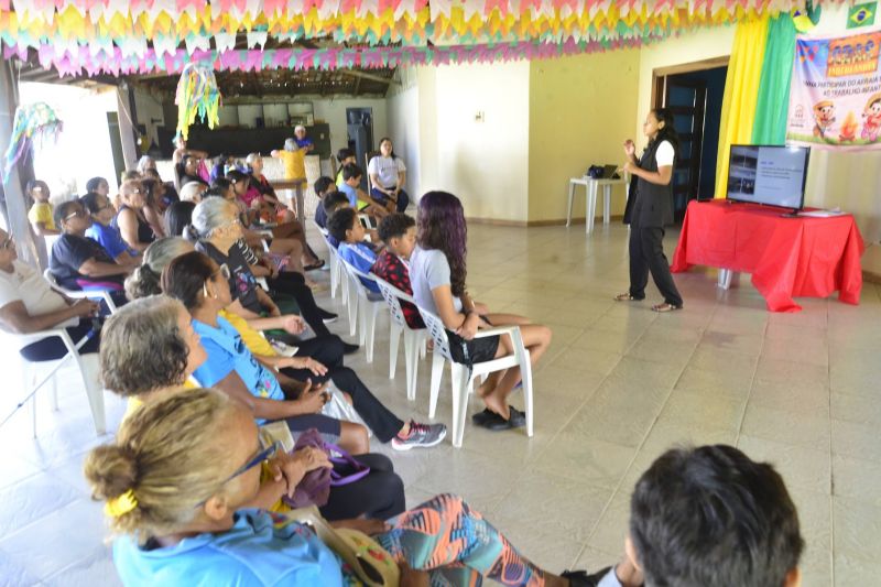 Oficina de Combate ao Trabalho Infantil no CRAS Jaderlândia