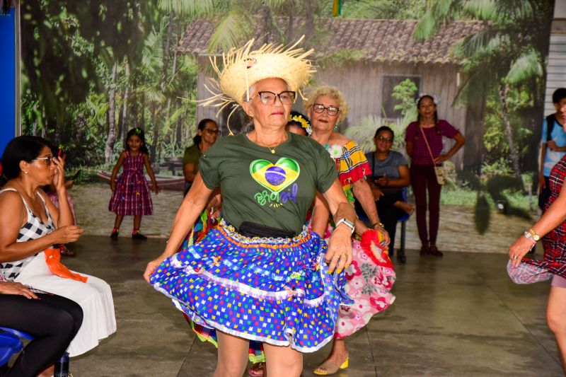 Festa junina no CRAS Curuçambá