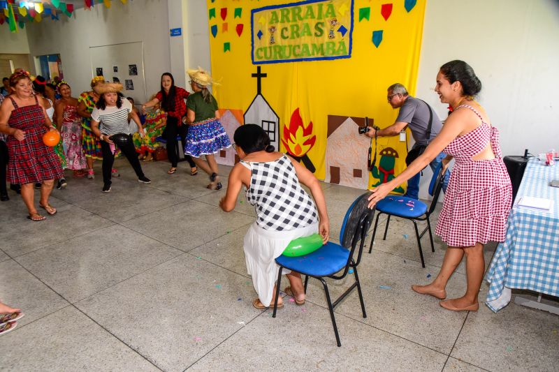Festa junina no CRAS Curuçambá