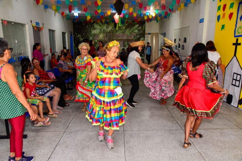 Festa junina no CRAS Curuçambá