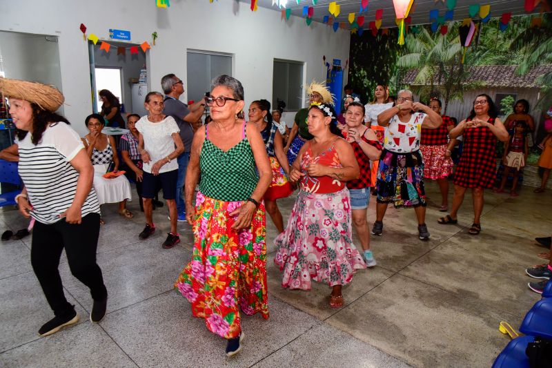 Festa junina no CRAS Curuçambá