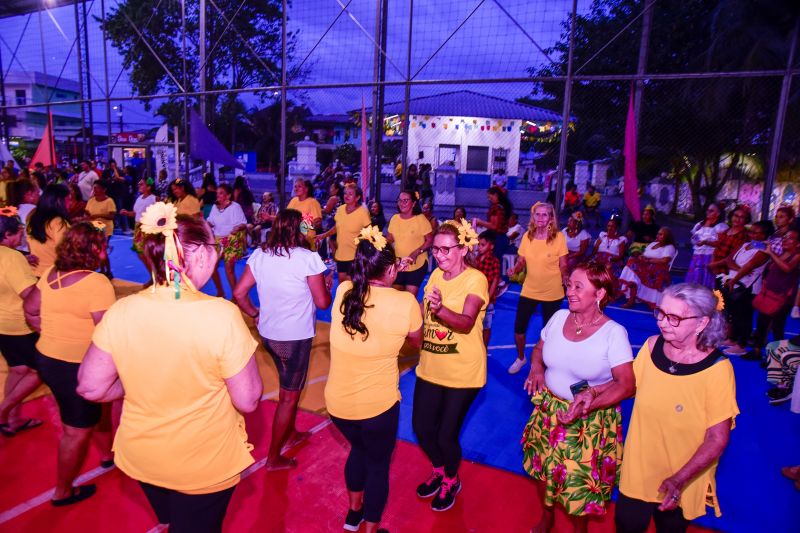Encerramento do Cidade e Saúde na praça Tancredo Neves na Cidade Nova