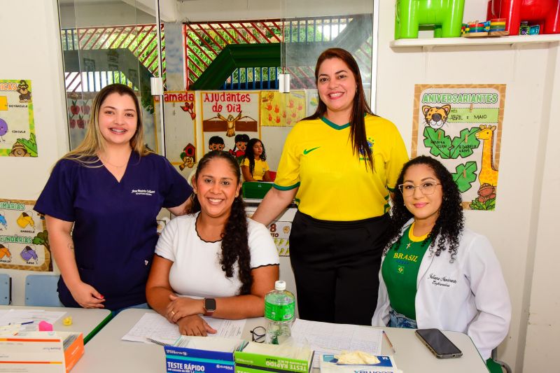 Ação Cidadã no centro educacional Sonhos de Crianças no bairro Guanabara