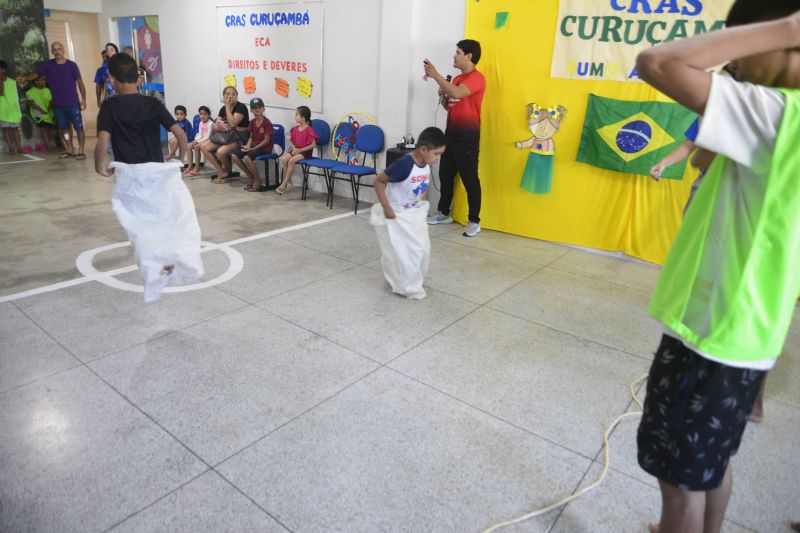 Colônia de férias no CRAS Curuçambá