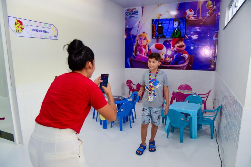 Entrega do Novo CAPS I - Centro de Atenção Psicossocial Infantil no bairro Maguari