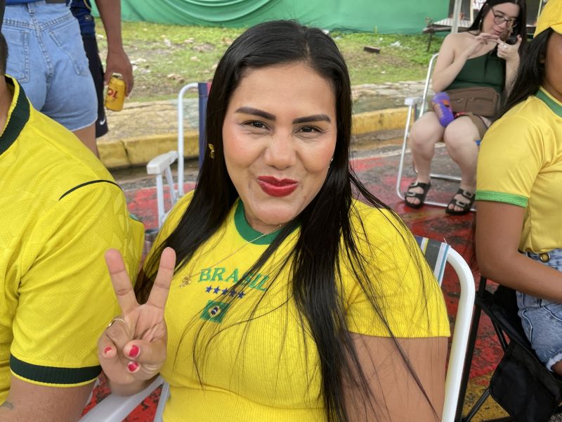 Jogo da Seleção Brasileira no Parque Vila Maguary