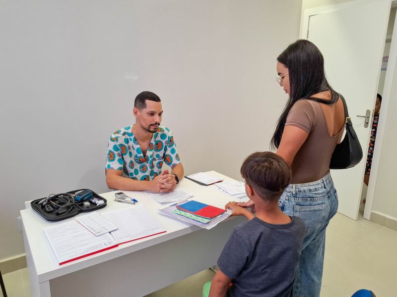 Hospital Infantil primeira etapa ambulatório na Cidade Nova