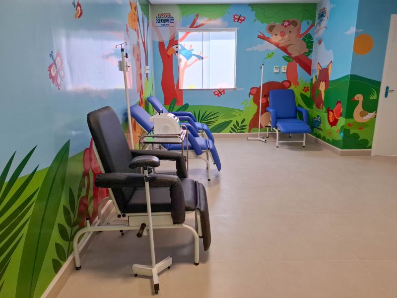 Hospital Infantil primeira etapa ambulatório na Cidade Nova