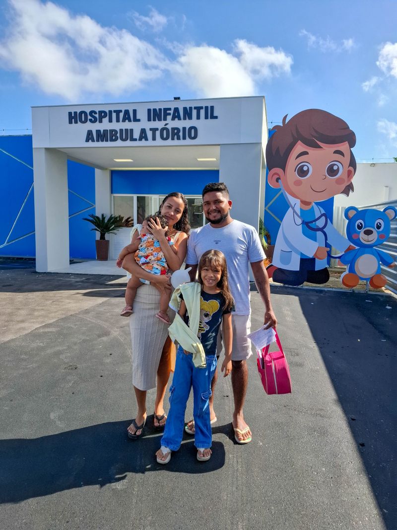Hospital Infantil primeira etapa ambulatório na Cidade Nova