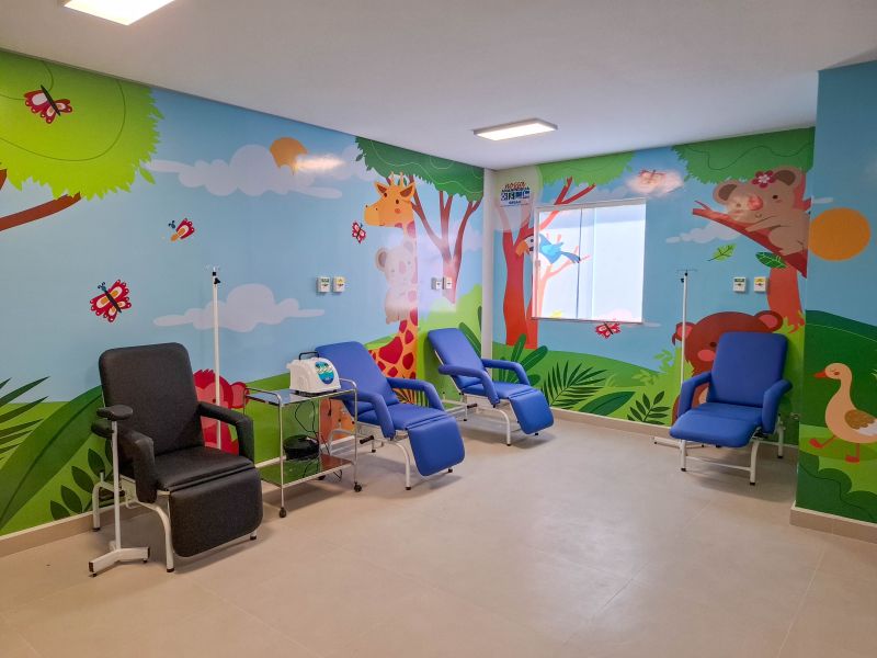 Hospital Infantil primeira etapa ambulatório na Cidade Nova
